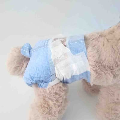 Des couches pour chiens de grande taille pour chiens de couleur personnalisée couches jetables pour chiens pour le développement durable
