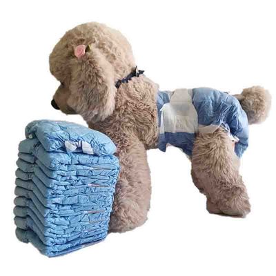 Couches pour chiens féminines avec indicateur d'humidité du canal 3D de prévention des fuites