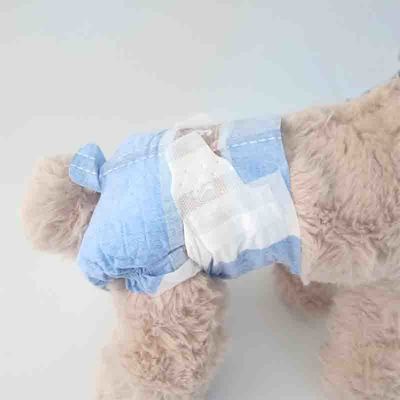 3D Canal de prévention des fuites couches jetables pour animaux de compagnie pour chiens Fabriqué par Pet Diaper