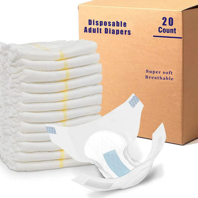 Pour les adultes, couches biologiques certifiées ISO9001/ISO4001/ISO45001/CE pour l'incontinence et jetables