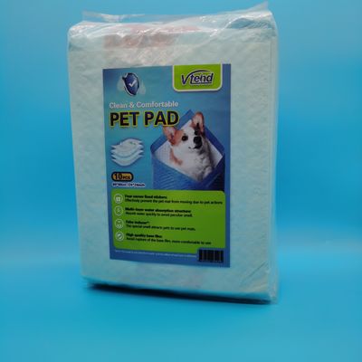 Entraînement Poudrier jetable pour animaux de compagnie 100% coton Poudriers pour salle de bain