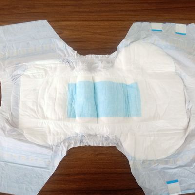 Anti-fuite 3D prévention des fuites du canal Ultra épais bleu sentir libre couche adulte 100g-250g