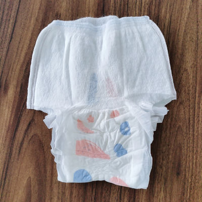 Pantalon jetable avec sous-vêtements menstruels respirants en blanc OEM ODM