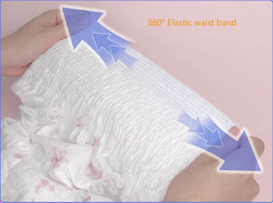 Pantalon jetable avec sous-vêtements menstruels respirants en blanc OEM ODM