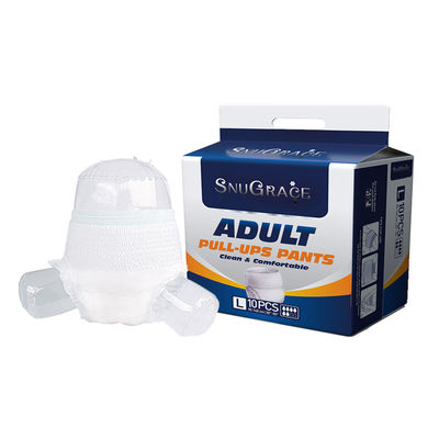 Couches pour adultes en tissus simples pour adultes Super absorbant et doux pantalon respirant