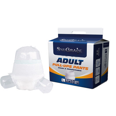 Des couches de culotte pour adultes certifiées ISO9001/ISO14001/OHSAS18001 pour les soins médicaux hospitaliers