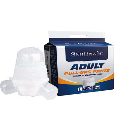 Couche pour adultes douce et respirante avec pantalon absorbant la surface sèche