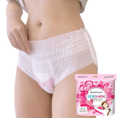 Super absorbant sous-vêtements menstruels jetables pour femmes Les dames et les filles