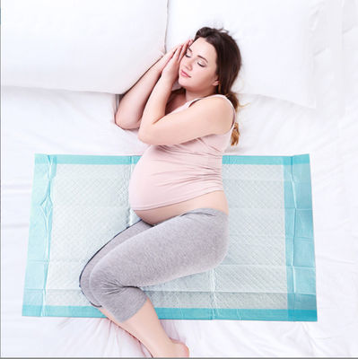Soins infirmiers sous coussin bleu Super absorbant couches jetables pour le traitement de l'incontinence