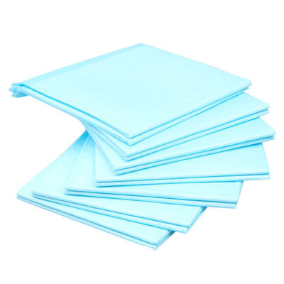 Tapis de lit jetable en pâte de poussière pour les soins de l'incontinence dans les hôpitaux et les maisons