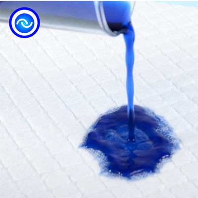 Pâte à pâte utilisée à haute absorbance, feuille de dignité jetable pour les besoins du client