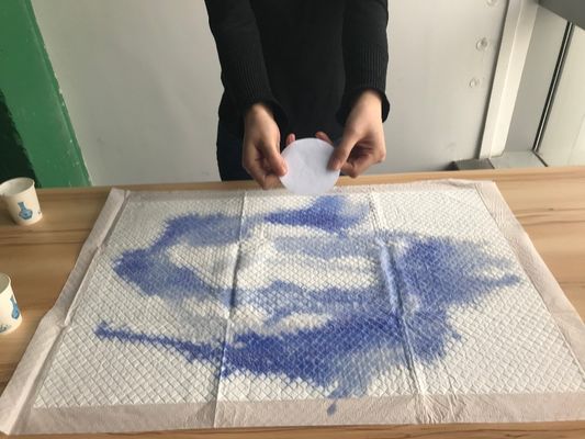 Hôpital médical Sous-plateau de soins infirmiers jetables Carte de dignité pour les patients alités