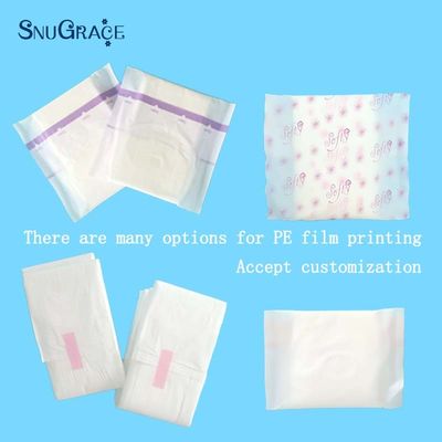 100% de coton super absorbant Anion Parures hygiéniques douces respirantes Parures pour femmes pour le jour