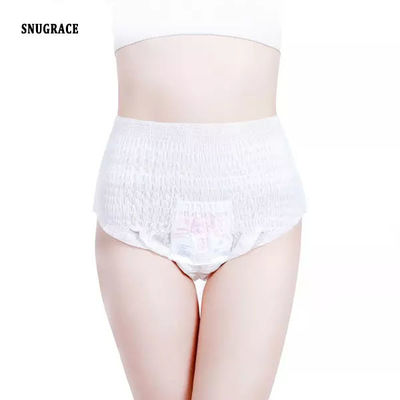 Pantalons jetables personnalisés type couche pour adultes Pantalons de sécurité pour femmes pendant la période menstruelle