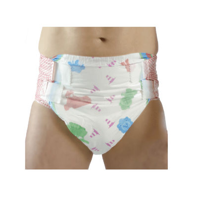 Une couche d'incontinence à usage unique pour adultes, ultra douce, unisexe, avec canal de prévention des fuites 3D.