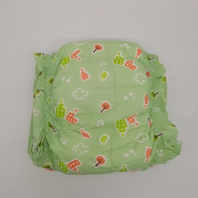 Absorption de surface sèche Abdl couche avec film arrière PE de taille moyenne et conception anti-fuite