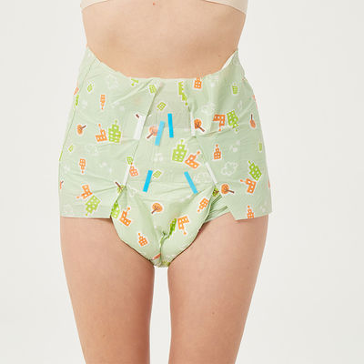 Absorption de surface sèche Abdl couche avec film arrière PE de taille moyenne et conception anti-fuite