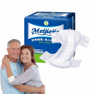 PE feuille arrière Super Grand Taille personnalisée Souffle soins adultes couche pour les personnes âgées