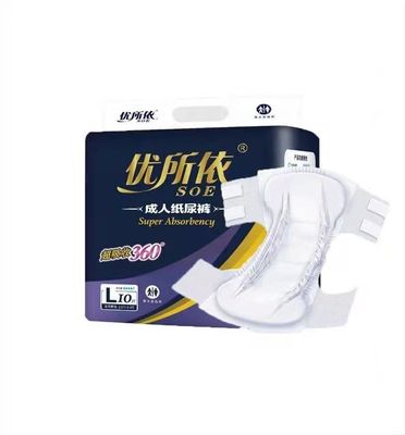 USA Pâte à pâte de peluche Taille personnalisée Pour adulte couche imprimée Super absorbant Ultra épais Abdl