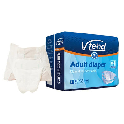 Une couche d'incontinence en microfibre imprimée
