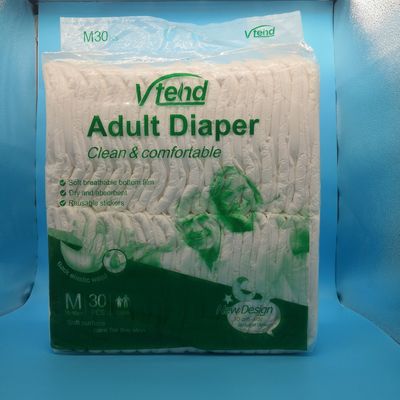 Type de couche à haute super absorption ultra épaisse couche jetable pour adultes pour hommes et femmes
