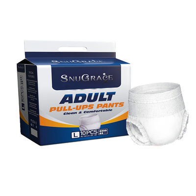 Pantalons à haute absorption en coton doux pour adultes, pour adultes actifs et occupés