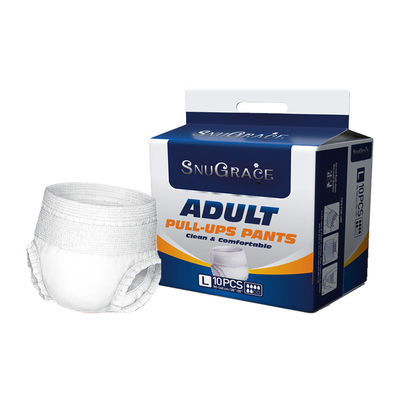 Soins de l'incontinence chez l'adulte Pluff Pulp Sap Panty Diapers Grade Hôpital Certifié ISO