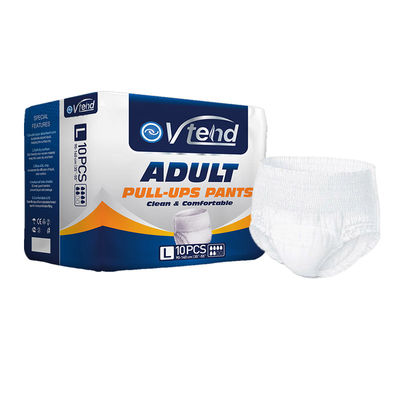 Pantalons à usage unique pour adultes couche ultra douce sèche respirante pour les personnes âgées ODM OEM tissé simple