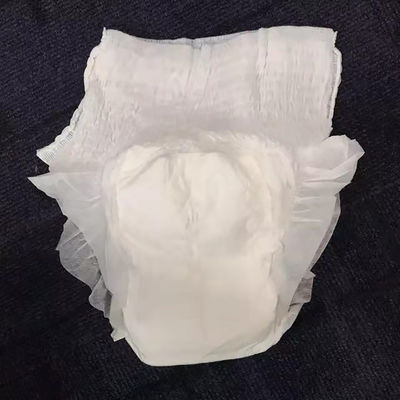 Couche blanche pour incontinence pour adultes avec certificat ISO CE et ceinture élastique