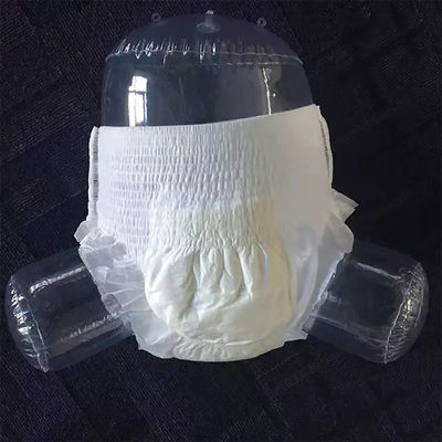 Couche blanche pour incontinence pour adultes avec certificat ISO CE et ceinture élastique