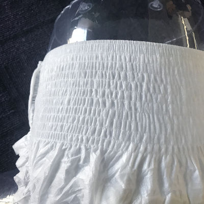 Couche blanche pour incontinence pour adultes avec certificat ISO CE et ceinture élastique