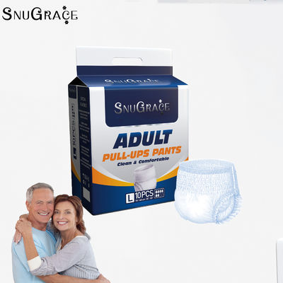 Pantalon d'incontinence pour adultes jetables en tissu simple d'été avec échantillons offerts gratuitement