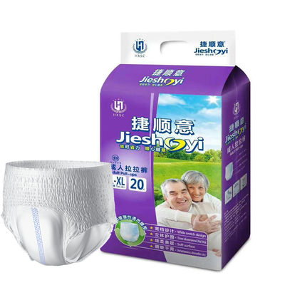 Haute absorption Senior Unisexe adultes pantalon couche avec la feuille de dessus en tissu non tissé doux