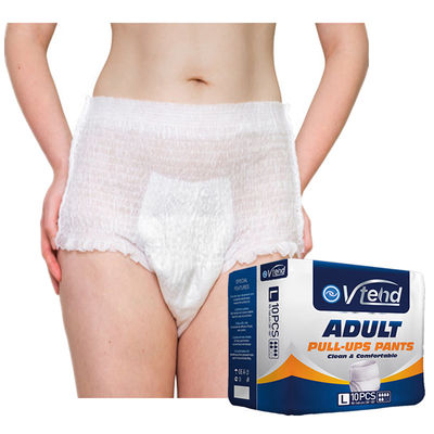 Pantalon de couche pour adultes respirant avec surface douce et certifié OHSAS18001