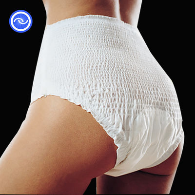 Produits pour l' incontinence imprimés en blanc, couches pour adultes taille XL 1000 ml avec pulpe de fluff