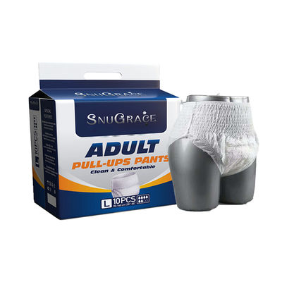 Personnalisation Supporté pantalon jetable pour adultes type couche avec une super haute absorption