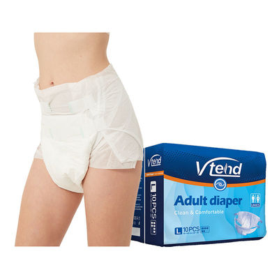 Couches pour adultes en tissu non tissé OEM personnalisées pour les personnes atteintes d'incontinence