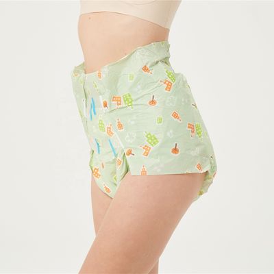ISO9001/ISO14001/ OHSAS18001 BV Cartoon imprimé pour adultes couches jetables pour couches ABDL