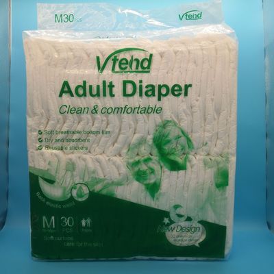 Super doux Tissu non tissé Vieilles femmes Disposable Tapes magiques pour adultes