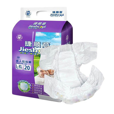 Absorption à la surface sèche couches pour adultes jetables pour incontinence et douces respirantes