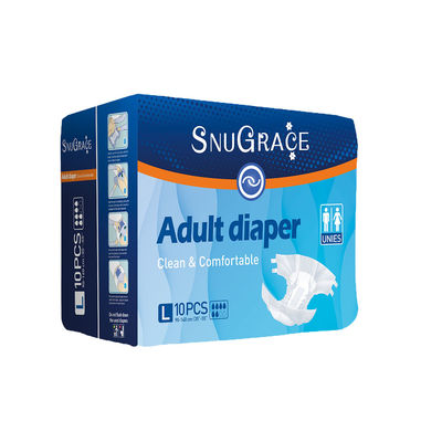 Couches d'incontinence jetables pour adultes épaisses pour hôpitaux certifiées CE et pulpe de fluff
