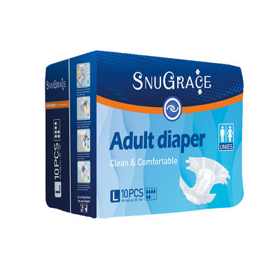 Couche pour adultes OEM personnalisée couche pour adultes jetable avec pulpe de peluche et sapine de Corée