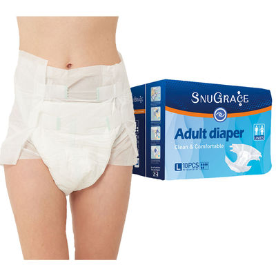 Hôpital soins aux adultes urine absorbant crochet boucle magique rubans pour adultes couches pour les personnes âgées