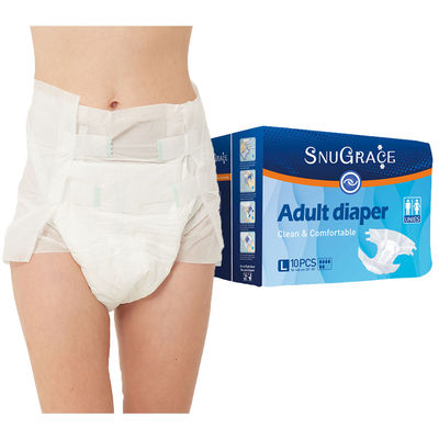 Des couches pour adultes OEM professionnelles avec une taille élastique et une respirabilité personnalisées