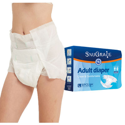 Matériau de pulpe de peluche couches pour adultes pour une absorption maximale et un confort en milieu hospitalier