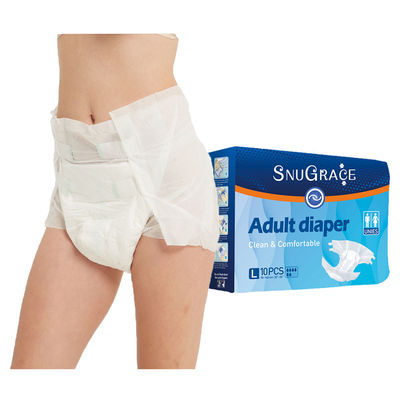 Pâte en coton souple, couches pour adultes pour le traitement et le confort de l'incontinence